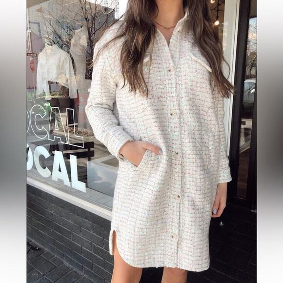 Blank NYC GRAND ENTRANCE SHACKET Size Large - Picture 1 of 16